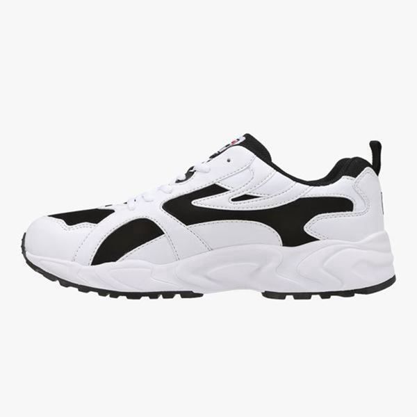 Fila Spline Men's Lifestyle Shoes - White/Black,NZ 516-39160